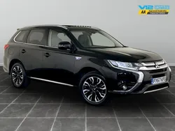 Black Used 2017 Mitsubishi Outlander P-HEV Estate | £10,795 (Fair price)