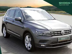Grey Used 2021 VW Tiguan SEL SUV | £21,559 (Super price)