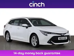 White Used 2021 Toyota Corolla Estate | £14,449 (Good price)