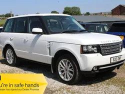 White Used 2012 Land Rover Range Rover S SUV | £24,950 (A bit pricey)