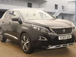 Black Used 2019 Peugeot 3008 GT-line Hatchback | £13,495 (Fair price)