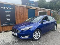 Blue Used 2016 Ford Focus Titanium Hatchback | £4,995 (A bit pricey)