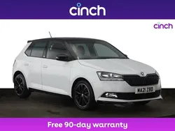 White Used 2021 Skoda Fabia Monte Carlo Hatchback | £12,549 (Fair price)