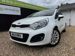 White Used 2013 Kia Rio 2 Hatchback | £4,695 (A bit pricey)