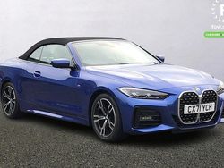 Blue Used 2021 BMW 420 Comfort Edition Cabriolet | £27,599 (Fair price)