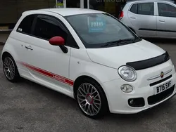 White Used 2015 Fiat 500 S Hatchback | £4,495 (Fair price)