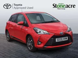 Red Used 2020 Toyota Yaris Hybrid Hatchback | £14,000 (Fair price)