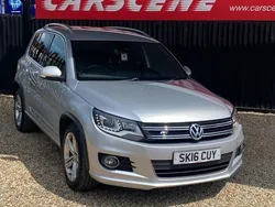 Silver Used 2016 VW Tiguan R-line Edition SUV | £10,699 (Super price)