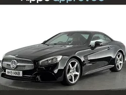Black Used 2019 Mercedes SL400 AMG line Cabriolet | £31,920 (Good price)