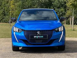 Blue Used 2020 Peugeot e-208 GT Hatchback | £12,888 (Fair price)