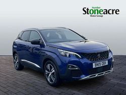 Blue Used 2019 Peugeot 3008 GT-line Hatchback | £11,995 (Fair price)