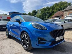 Blue Used 2020 Ford Puma ST-Line X Hatchback | £12,595 (Fair price)