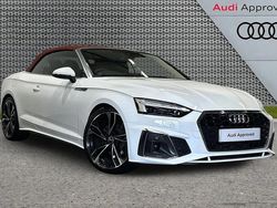 White Used 2022 Audi A5 Cabriolet Comfort Cabriolet | £29,995 (Fair price)
