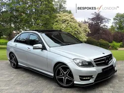 Silver Used 2014 Mercedes C220 Sport Edition Sedan | £6,800 (Fair price)