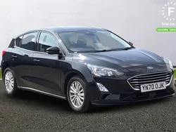 Black Used 2020 Ford Focus Titanium Hatchback | £13,999 (Fair price)