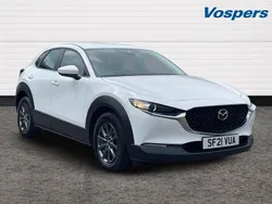 White Used 2021 Mazda CX-30 SUV | £15,450 (Fair price)