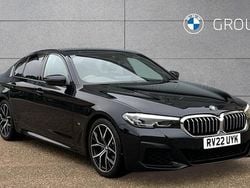 Black Used 2022 BMW 520 M Sport | £23,995 (Good price)
