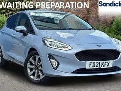 Blue Used 2021 Ford Fiesta Trend Hatchback | £11,080 (Good price)