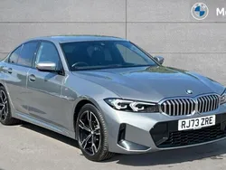 Skyscraper grey metallic Used 2024 BMW 320 M Sport Sedan | £30,197 (Fair price)