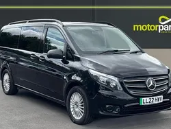 Cosmos black metallic Used 2022 Mercedes e-Vito MPV | £22,000 (A bit pricey)