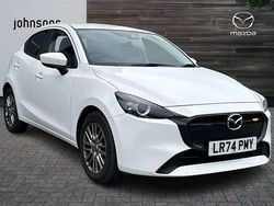 White Used 2024 Mazda 2 Exclusive-Line Hatchback | £16,388 (Fair price)