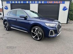 Blue Used 2021 Audi Q5 S-Line SUV | £28,495 (Fair price)