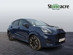 Blue Used 2023 Ford Puma ST-Line X Hatchback | £16,495 (Good price)