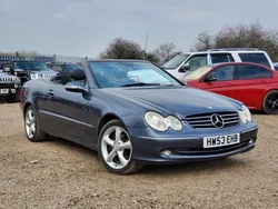 Blue Used 2003 Mercedes CLK320 Avantgarde Cabriolet | £2,495