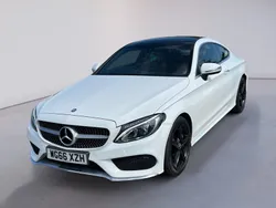 White Used 2017 Mercedes C250 AMG Line Premium Coupe | £9,995 (Super price)