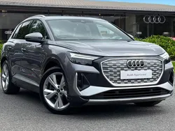 Grey Used 2024 Audi Q4 e-tron S-Line SUV | £34,495 (Good price)