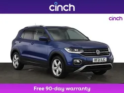 Blue Used 2021 VW T-Cross SEL SUV | £16,489 (Fair price)