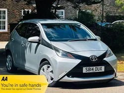 Silver Used 2014 Toyota Aygo X-play Hatchback | £4,290 (Fair price)