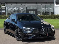 Black Used 2024 Mercedes CLA35 AMG Premium Plus Coupe | £42,490