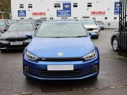 Blue Used 2017 VW Scirocco R-line Coupe | £14,995 (Fair price)