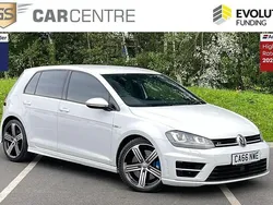 White Used 2017 VW Golf VII R Hatchback | £18,900 (Fair price)
