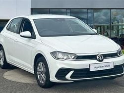 Pure white Used 2022 VW Polo Life Hatchback | £14,104 (Fair price)