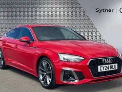 Red Used 2024 Audi A5 Sportback S-Line Hatchback | £33,500 (Fair price)