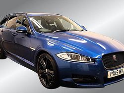 Blue Used 2015 Jaguar XF R-Sport Estate | £8,450 (Expensive)