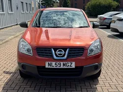 Orange Used 2009 Nissan Qashqai Visia SUV | £2,000 (Fair price)
