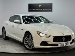 White Used 2016 Maserati Ghibli Coupe | £13,999 (Fair price)