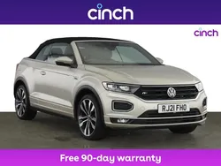 Silver Used 2021 VW T-Roc Cabriolet R-line Cabriolet | £23,999 (Fair price)
