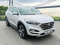 Silver Used 2017 Hyundai Tucson Edition SUV | £10,490 (Fair price)
