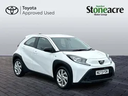 White Used 2023 Toyota Aygo PURE Hatchback | £15,000 (Fair price)