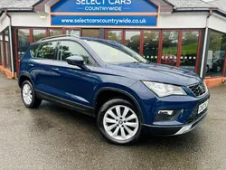 Blue Used 2017 Seat Ateca Ecomotive SUV | £7,495 (Fair price)