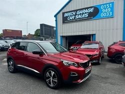 Red Used 2017 Peugeot 3008 Allure SUV | £11,450 (Fair price)