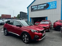 Red Used 2017 Peugeot 3008 Allure SUV | £11,450 (Fair price)