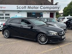 Black Used 2015 Mercedes A200 AMG Hatchback | £10,599 (Fair price)