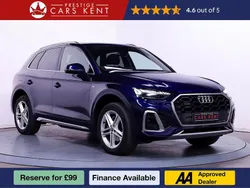 Blue Used 2021 Audi Q5 S-Line SUV | £28,390 (Good price)