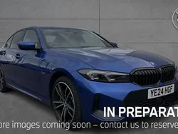 Blue Used 2024 BMW 330e M Sport | £35,400 (Fair price)