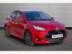 Red Used 2022 Toyota Yaris Hybrid Design Hatchback | £17,990 (Fair price)